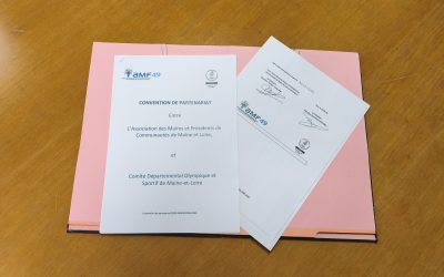 Signature d’une convention de partenariat entre l’AMF49 et le CDOS de Maine-et-Loire pour la période 2026-2030
