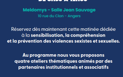 Temps fort sur les violences sexistes et sexuelles – 27 novembre 2026